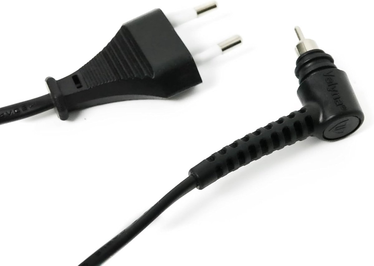 SnelShoppen - Power Cable Geschikt voor Haarstylers, Compatibel met Diverse Stijlpersen en Verhitte Borstels, Ideaal voor Thuis Gebruik en Professione