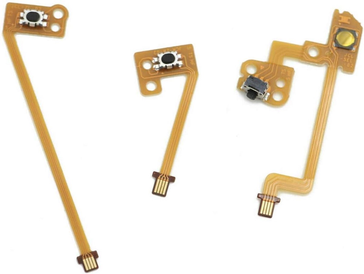 SnelShoppen - YuYue L ZL ZR Knop Ribbon Flex Kabel Vervanging voor Nintendo Switch Joy-Con - Hoogwaardige Accessoire - Eenvoudig te Installeren
