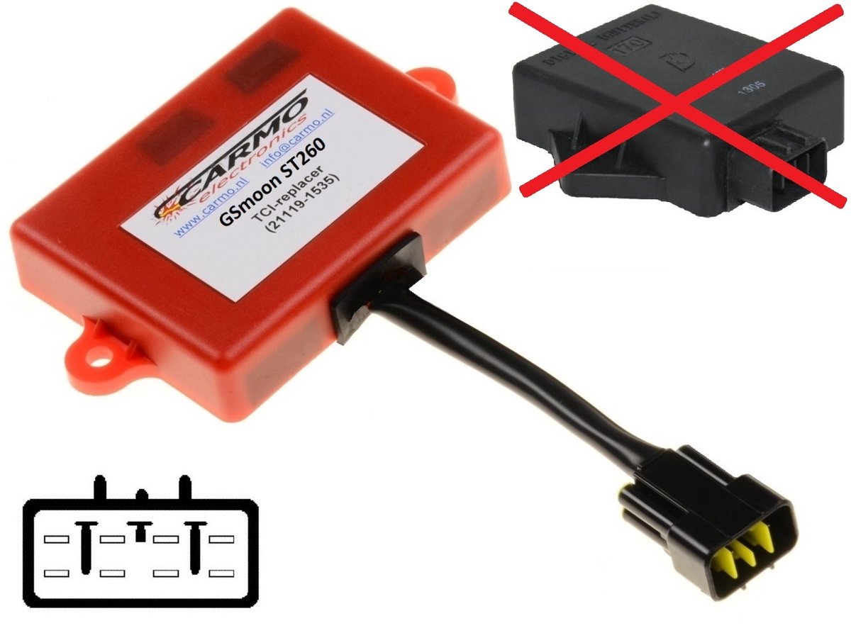 Carmo Xingyue GS-Moon ST260 - ontsteking CDI