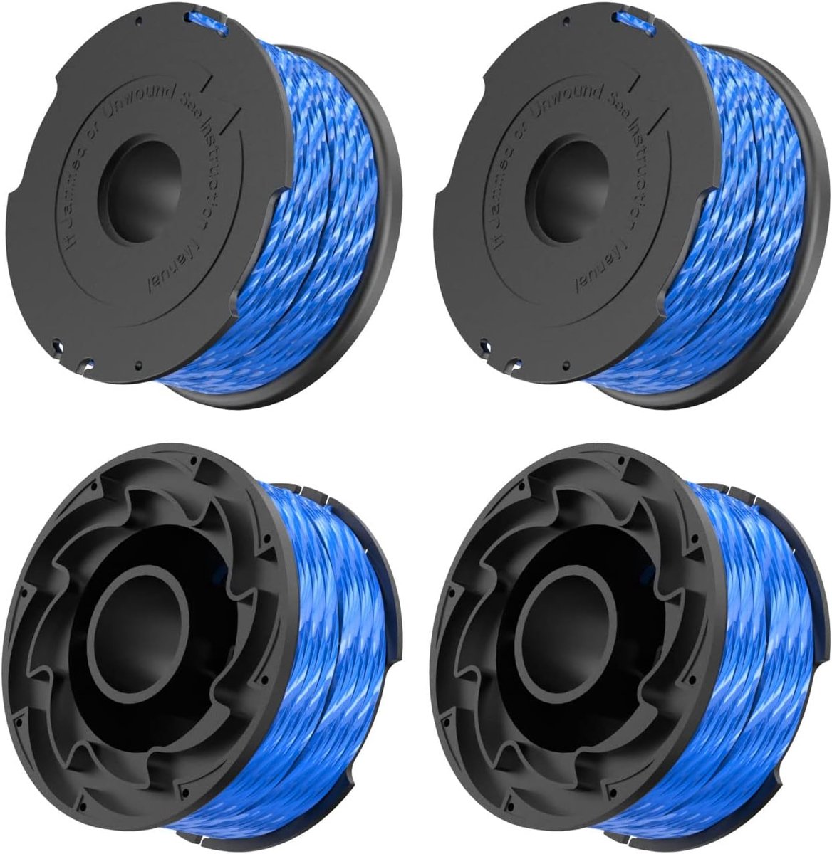 SnelShoppen - Trimmer Spoel Draden 1.65mm 12.2m Geschikt voor Grastrimmer Brush Cutter, Vervangingsspoel voor Tuingereedschap, Hoogwaardige Nylon Draa