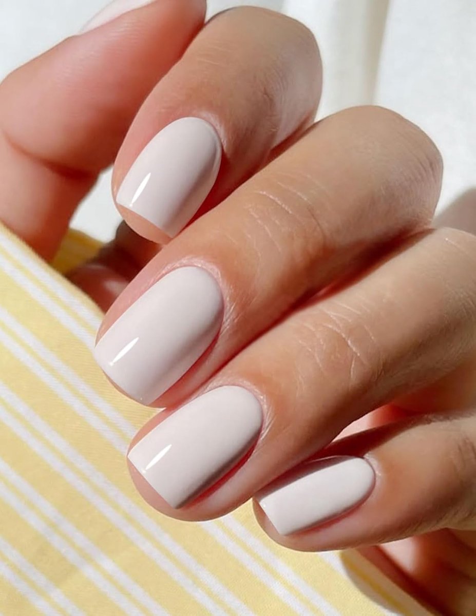 SnelShoppen - JMEOWIO White Nail Foil UV Gel Nail Art Sticker - Zelfklevende Nagelstickers - 20 Stuks - Duurzaam, Veilig en Makkelijk in Gebruik - Per