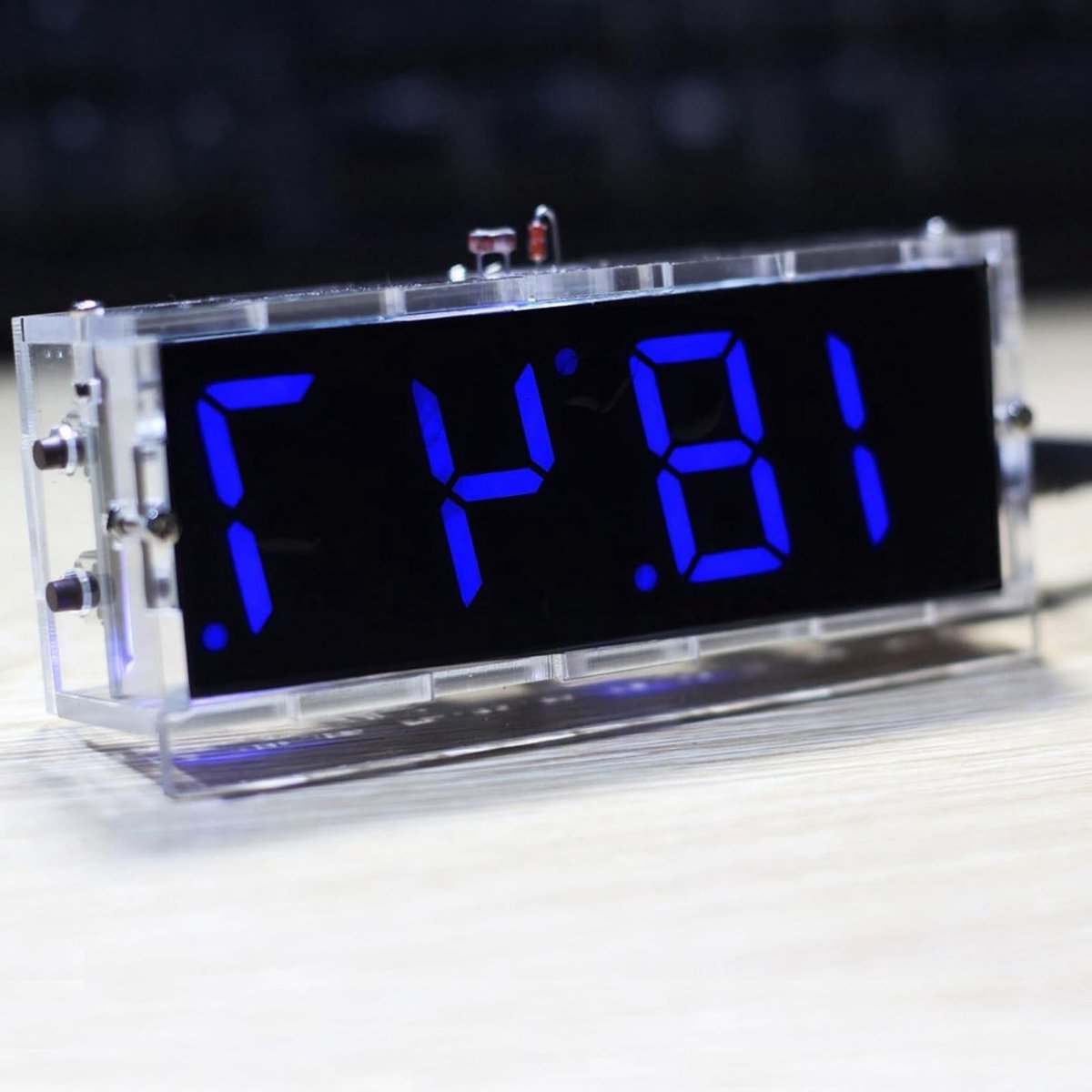 Digitale Klok Bouwset met 4 Digitale LED Weergave, Automatische Display, Alarm en Timer Functie