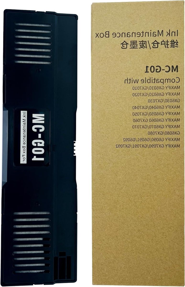Ink Maintenance Box voor Canon MAXIFY GX6050 GX7050 GX6020 GX7020 GX6040 GX7040 - Afvalinkt Collector, Onderhoudsoplossing, Printkwaliteit Verbeteren