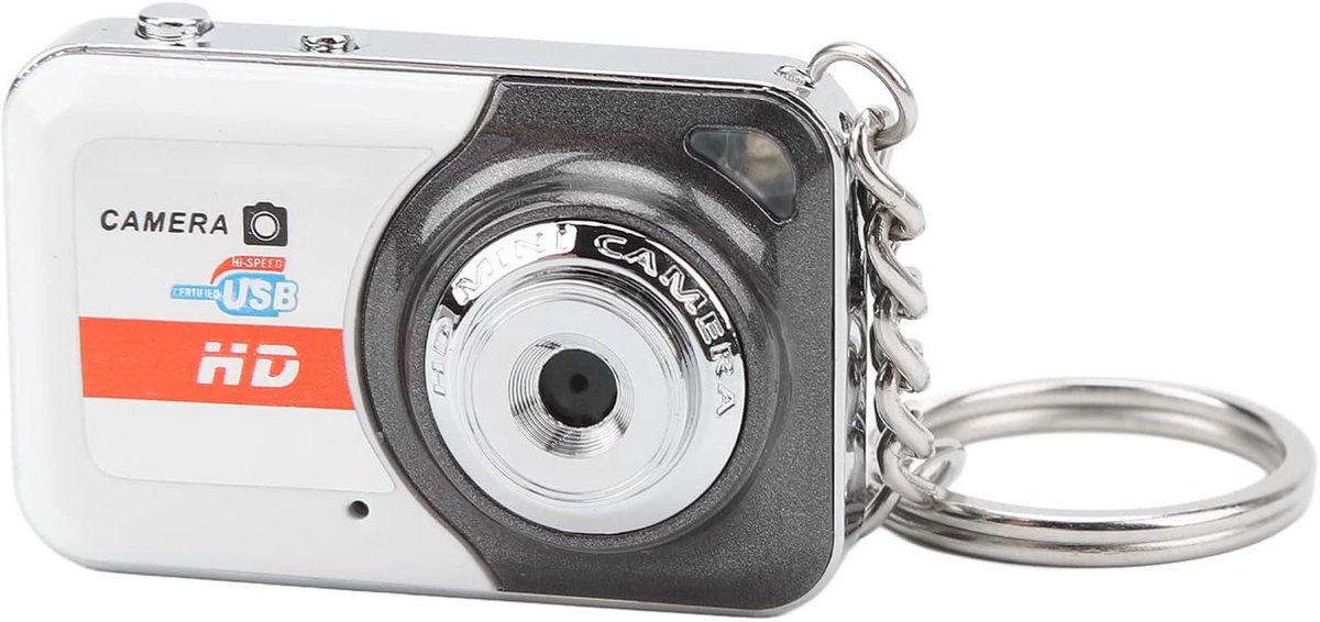 SnelShoppen - Focket Digitale Camera - HD Video - Compacte Mini DV DVR Camera met Bewegingsdetectie - Oplaadbaar via USB2.0 - 32GB TF Kaart - Ideaal v