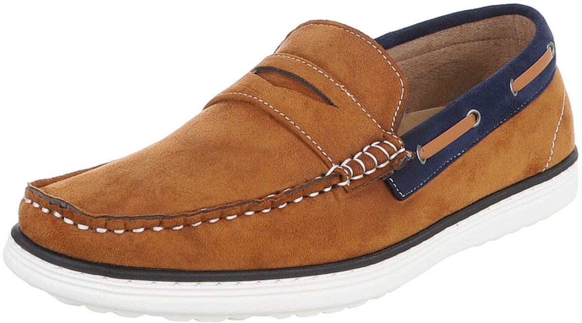 Instappers - loafer model met profielzool - heren Mt:42