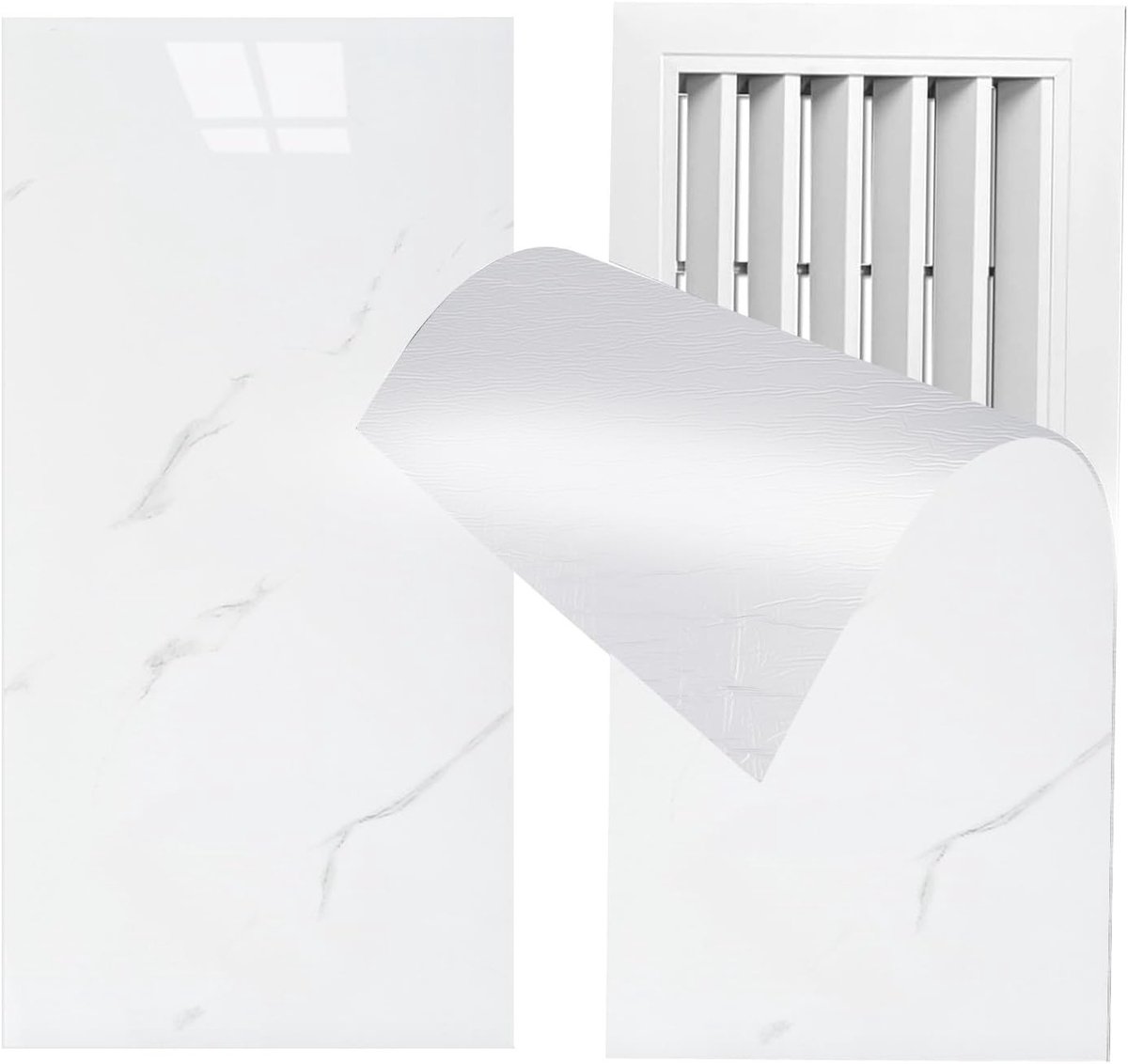 Adhesieve Ventilatieroosters 30 x 60 cm voor Vloer, Muur en Plafond - Volledige Afsluiting
