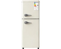Koelkast 112 liter compact dubbeldeks koel vrieskast voor thuis keuken kantoor gebruik