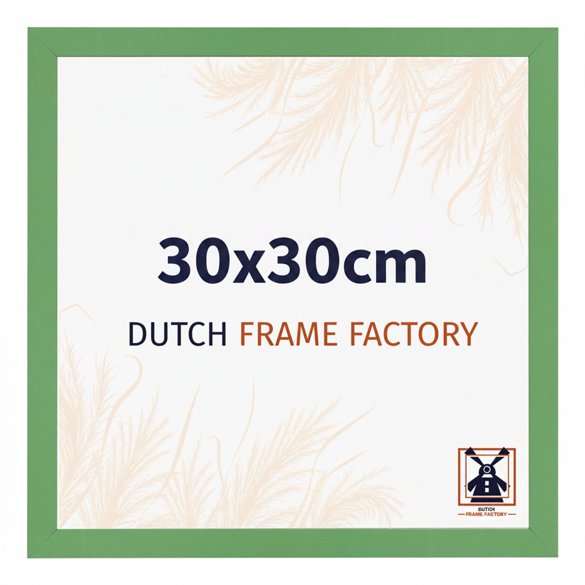 Dutch Frame Factory Fotolijst 30x30 cm - MDF - Groen - Benno