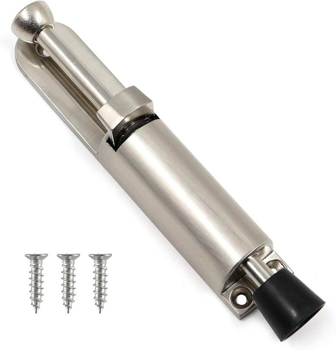 Robuuste Deurstoppers van Zinklegering met Voetbediening voor Garagedeuren, Interne Deuren en Balkon Deuren, Ideaal voor Veiligheid en Stabiliteit