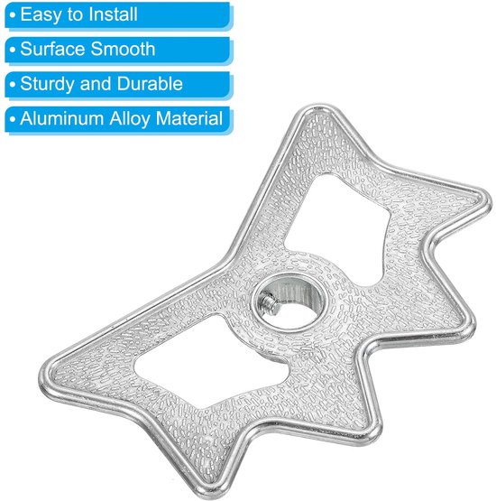 Billardbruggenkop voor poolbiljart - Plug-in ontwerp - Aluminiumlegering — afbeelding 4