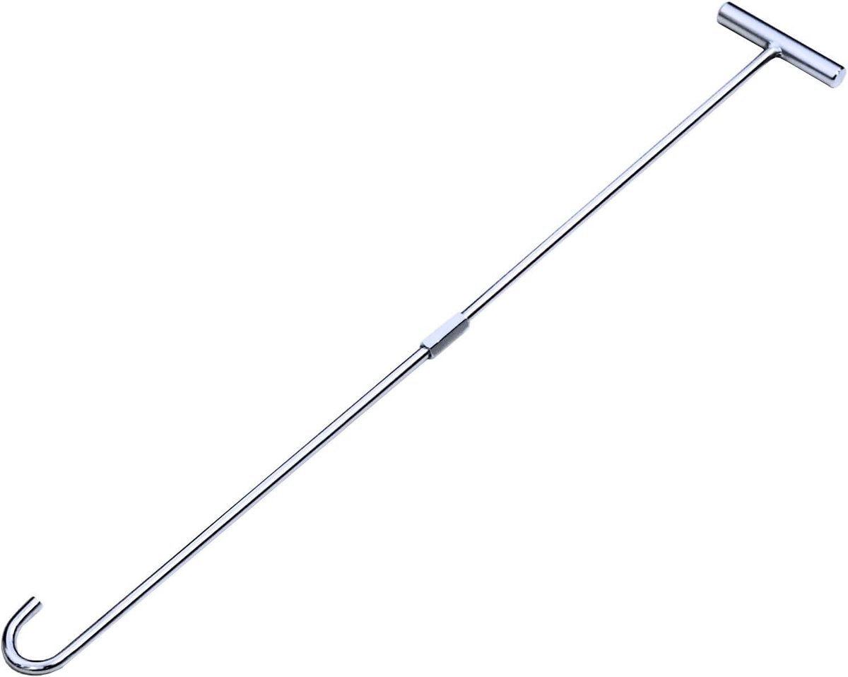 5e wiel pin puller 80CM - massief staal - chroom gecoat - eenvoudig opbergen - ShopVlot