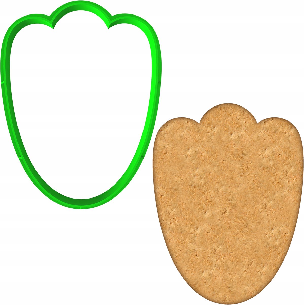 Paashaas Koekjesvorm 8cm - Perfect voor Pasen en Bakken