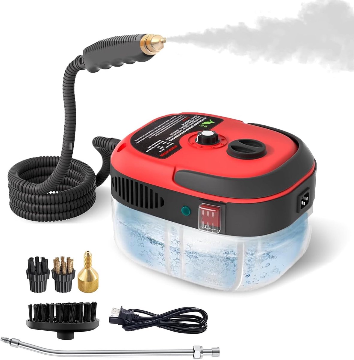 Draagbare stoomreiniger - handapparaat - veelzijdig gebruik - perfect voor het reinigen van meubels - ShopVlot