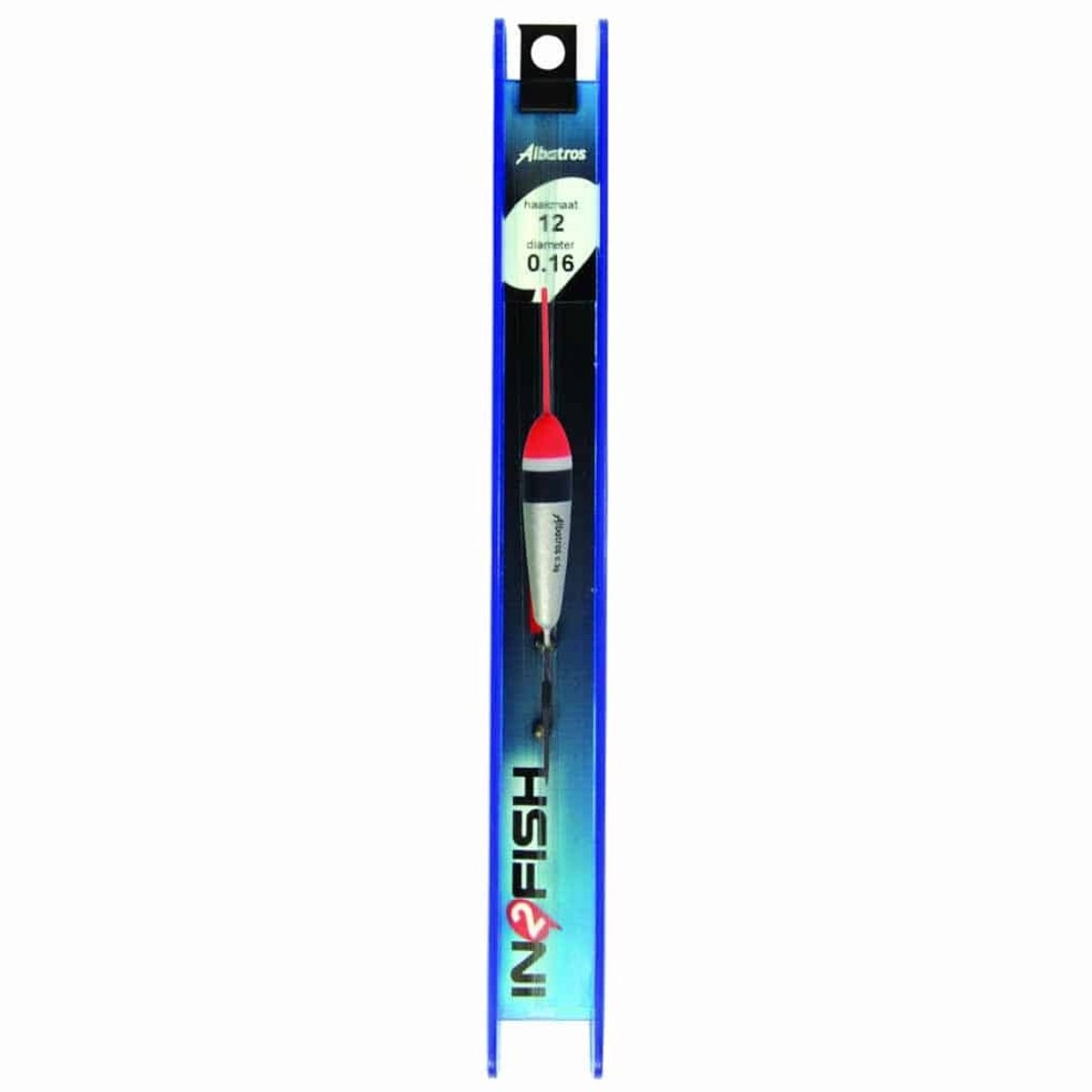 Albatros Tuig TR14 met dobber 11 cm 0,3 gram lijn 0,16 mm haakmaat 12