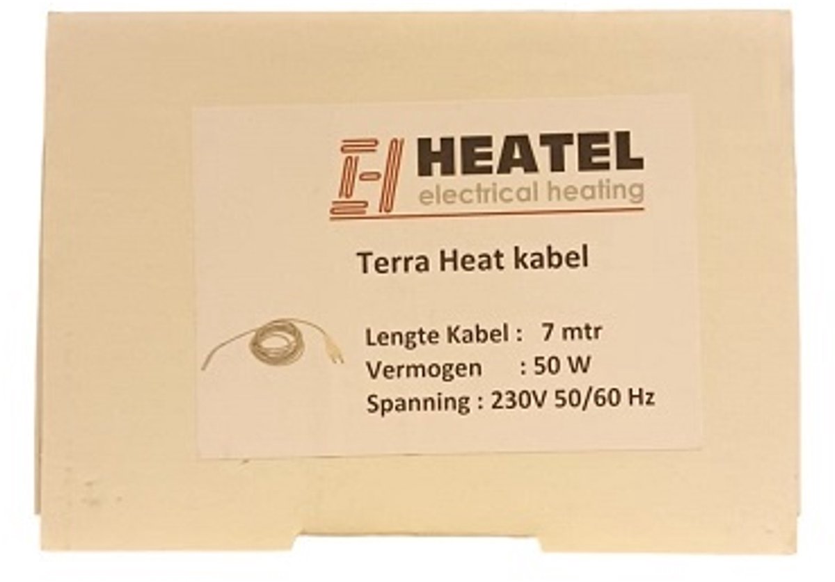 Heatel Warmtekabel 7 Meter