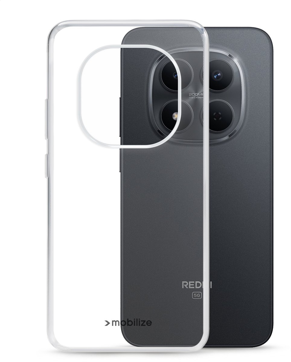 Mobilize Gelly Case - Geschikt voor Xiaomi Redmi Note 17 Pro 5G - Clear