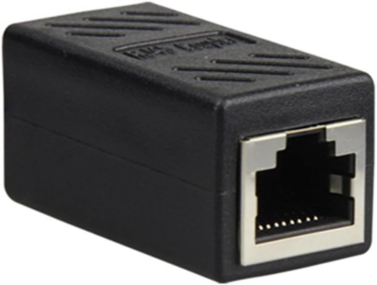 CY Adapter CAT6 RJ45 Female to Female LAN Connector Ethernet Network Cable Extension Adapter with Shielding - ShopVlot