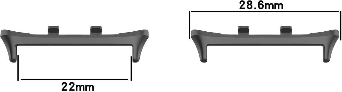 RuenTech Horlogeband-adapter, compatibel met Honor Watch 5 Watch-connector, 22 mm horlogebandje, vervangbaar - ShopVlot