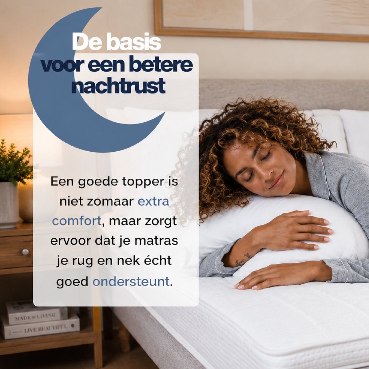 Topmatras Topmatras 180x200 Koudschuim Topper - afbeelding 4