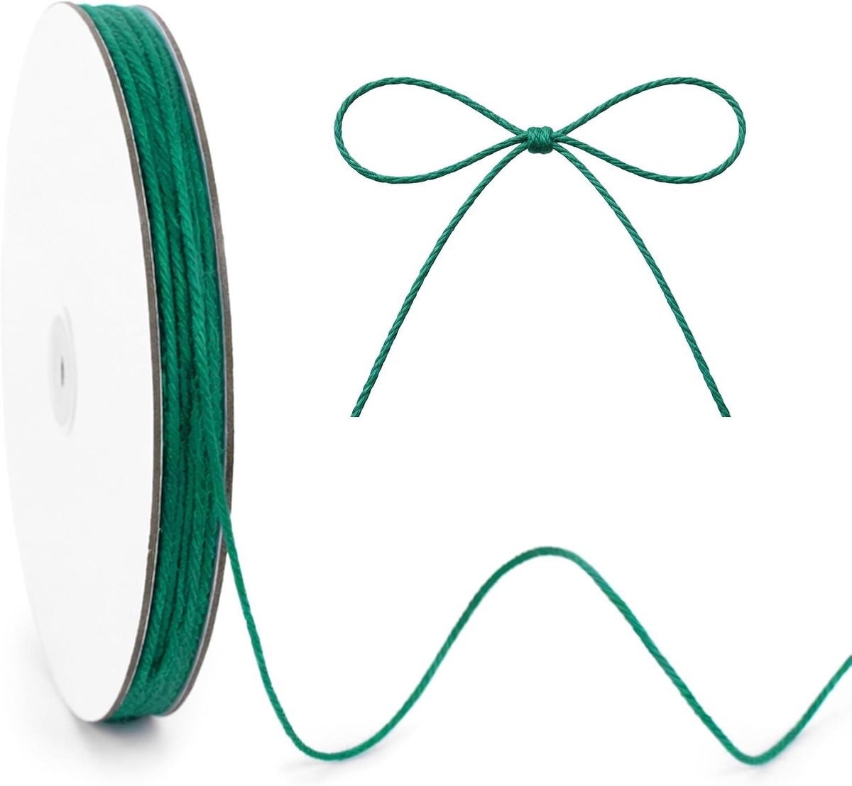KINGLAKE 2mm x 100m Green Jute Rope - ShopVlot