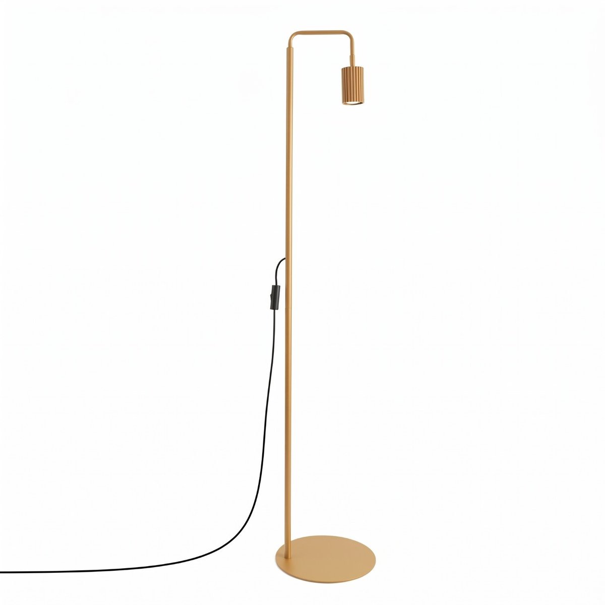 Sollux Lighting Staande lamp KARBON - GU10 - goud - aluminium - 30x30x160cm