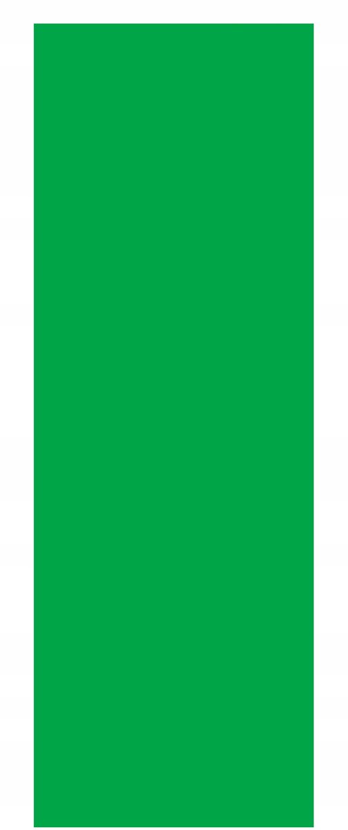 Vervangende stof voor ligstoel - Glad Groen - 126x41 cm