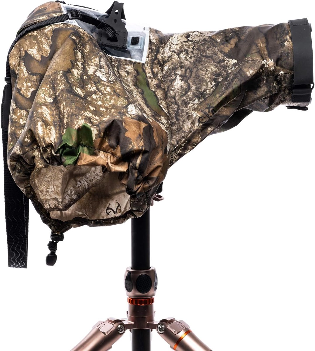 Camera regenhoes D 70-200 V3 - Realtree APX camouflage - 3-laags materiaal - Bescherming tegen zware regen - ShopVlot