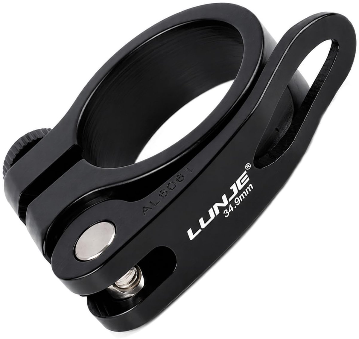 Aluminium Sattelklemmen met Snelsluiting voor Fietszitbuizen 34,9 mm