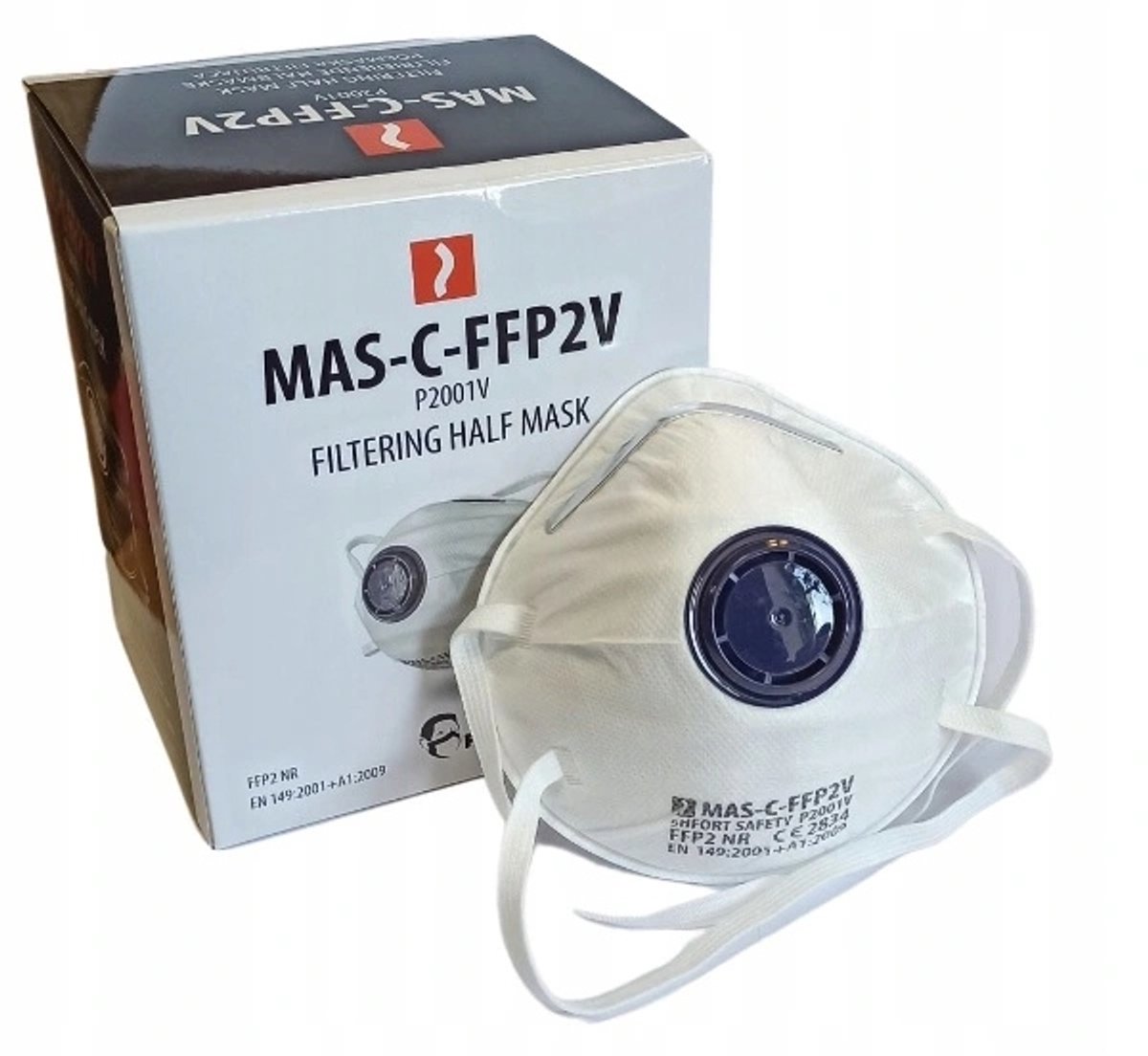 Reis MAS-C-FFP2V P2 stofmasker met ventiel - 10 stuks