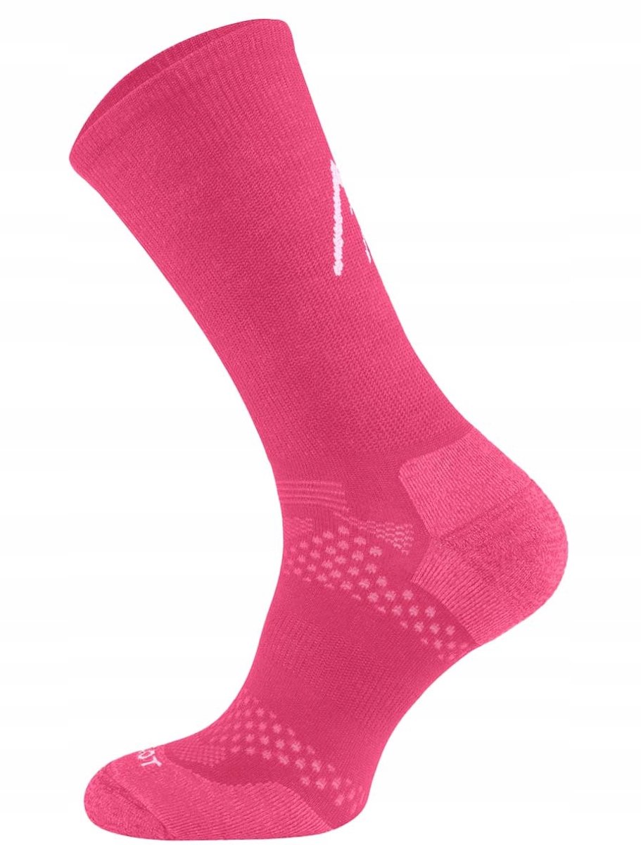 ToDo Peak Light Merino Sokken Dames/Heren Fuxia