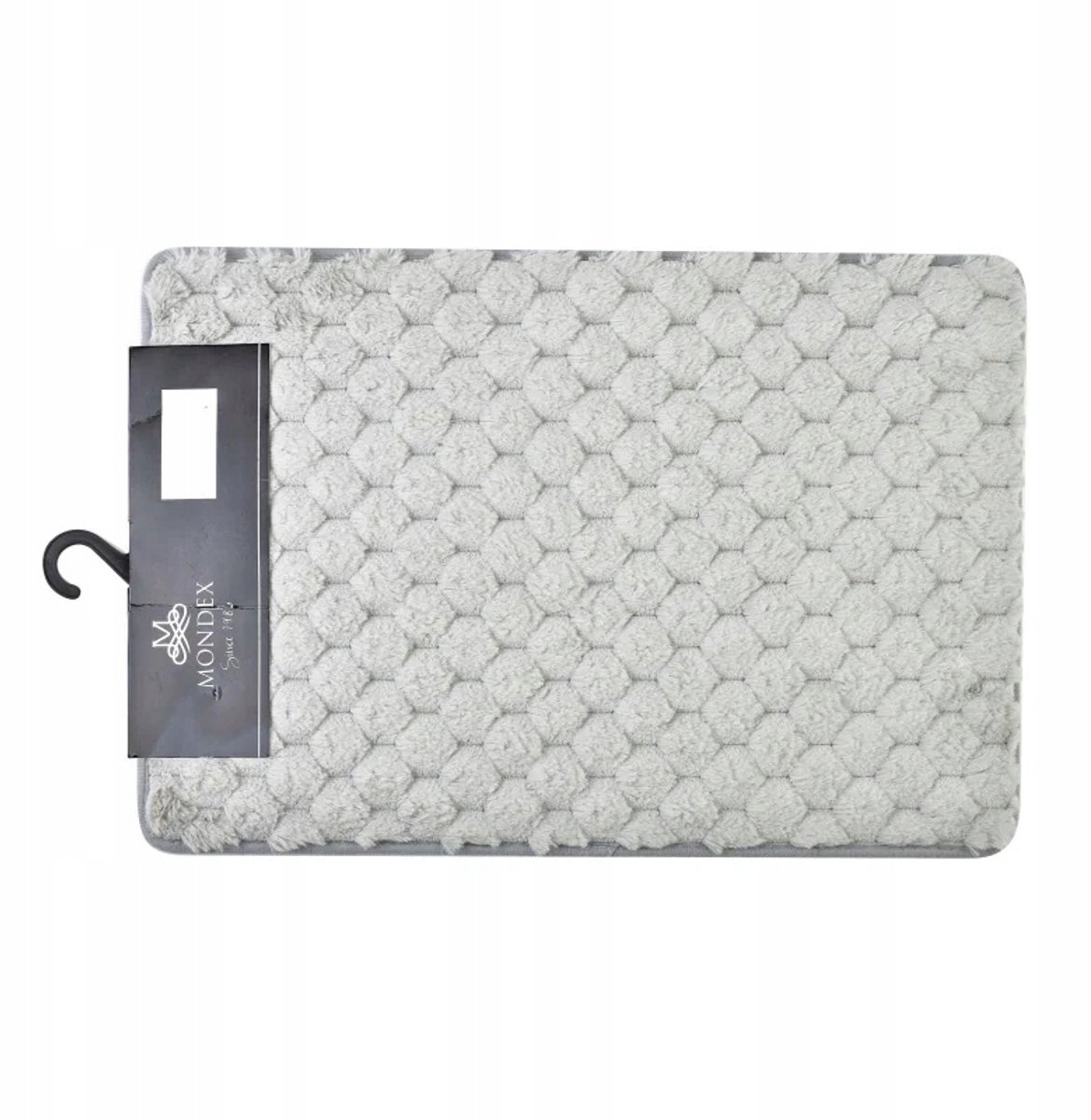 Zachte Grijze Badmat 38x58 cm - Stijlvol en Antislip