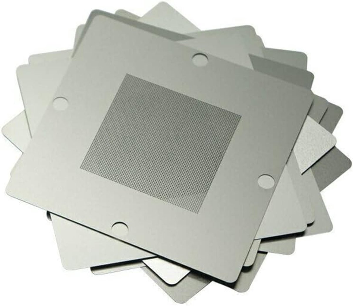 Reballing Kit 90mm - BGA Heavy Ball Tafel - 10 Universele Sjablonen - Eenvoudig in Gebruik - ShopVlot