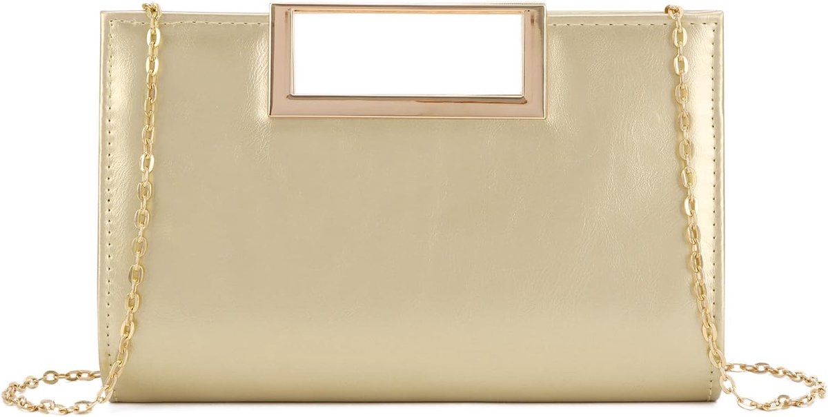 Clutch voor vrouwen elegant - top handle - formele avondtas - perfect voor bruiloft - ShopVlot