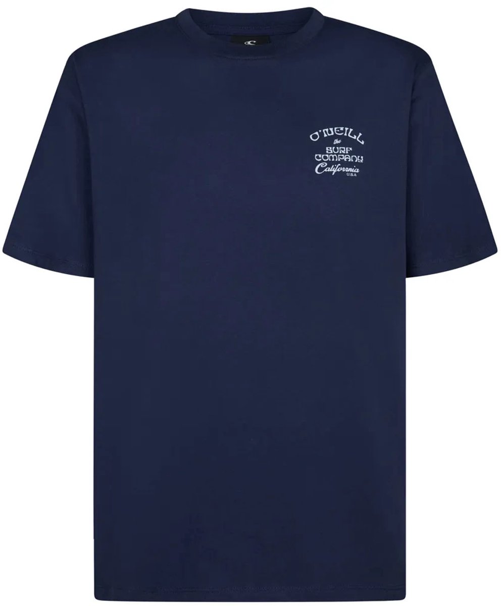 O´neill Beach Chest Print T-shirt Met Korte Mouwen L Man English Evening
