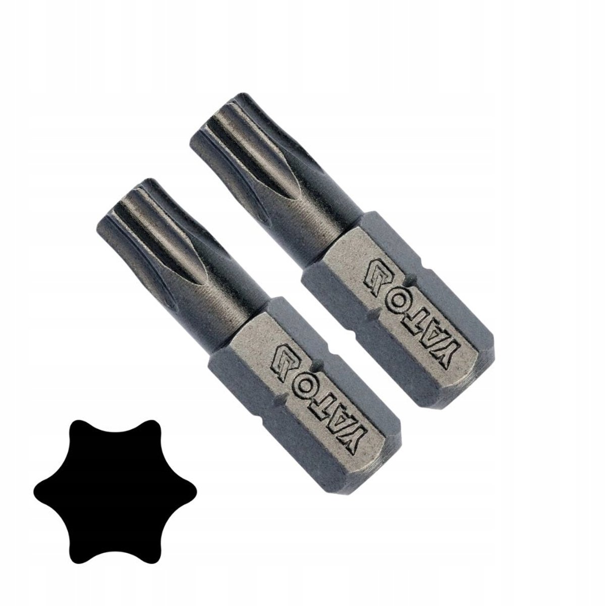 Yato Torx Bit T30 1/4" 25mm (2 stuks)