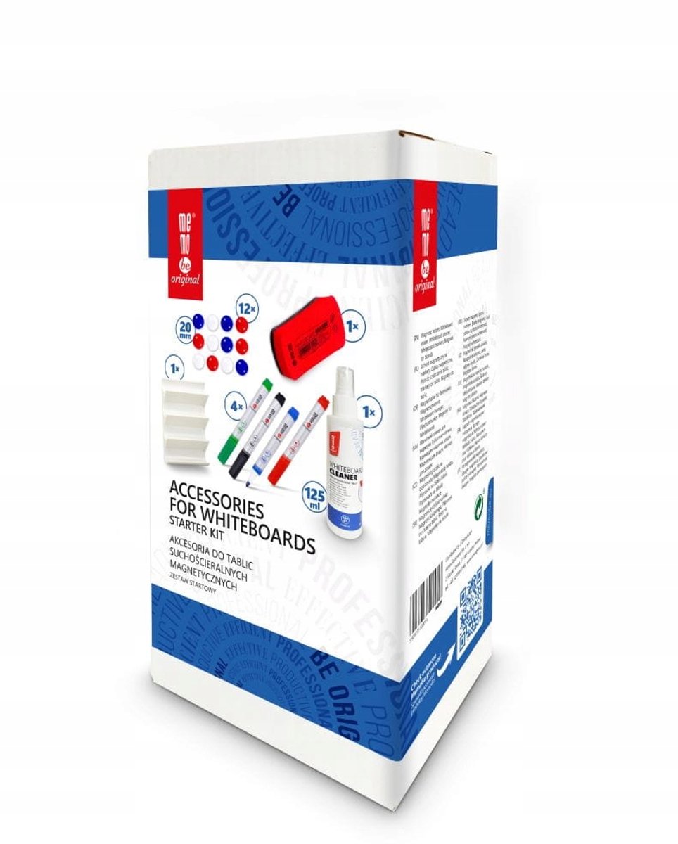 MemoBe Accessoires Set voor Whiteboards - 5 Delig