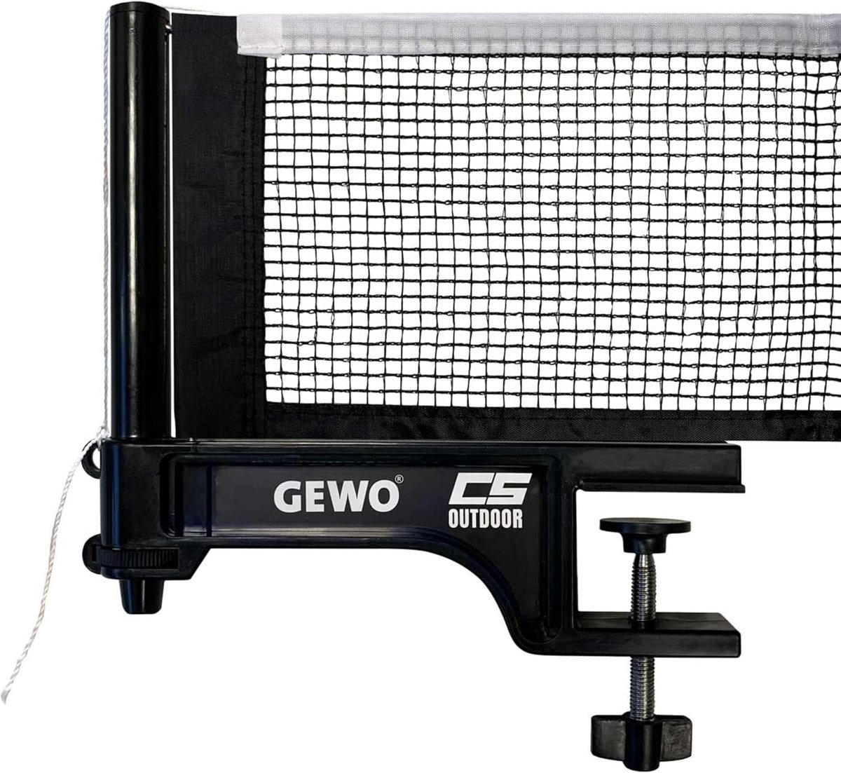Tafeltennisnetje voor elke tafel - Zwart - Outdoor - Weerbestendig Net met Verstelbare Hoogte - Voor Buiten
