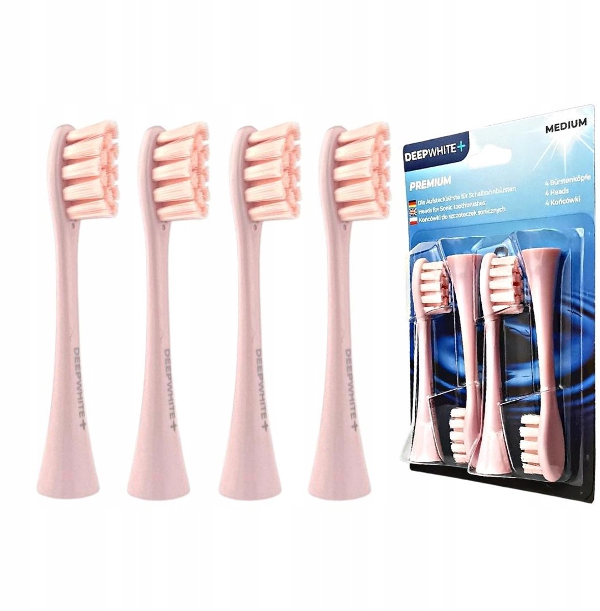 Roze Opzetborstels voor Xiaomi Oclean Pro/X/Z1/Air - 4 stuks
