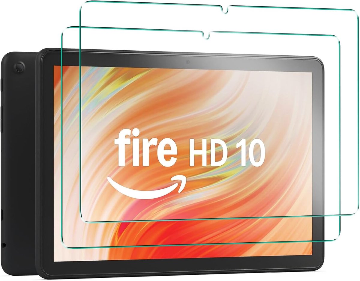 Tempered Glass Film for Brand New Amazon Fire HD 10 (13th Generation, 2023 Version), 9H Hardness Screen Protector [2 - ShopVlot