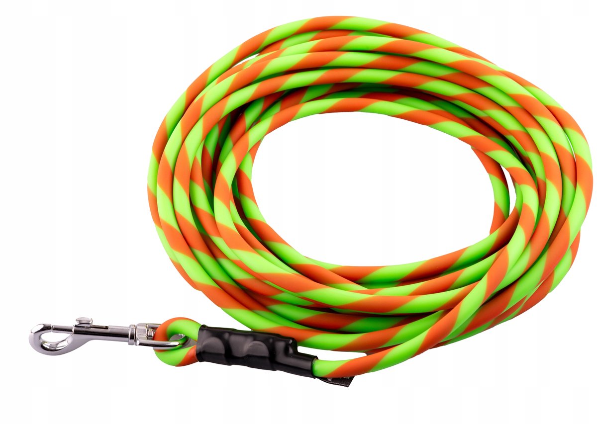 BioThane Trainingslijn 5m Duo - 8mm - Hondenlijn voor Training & Outdoor