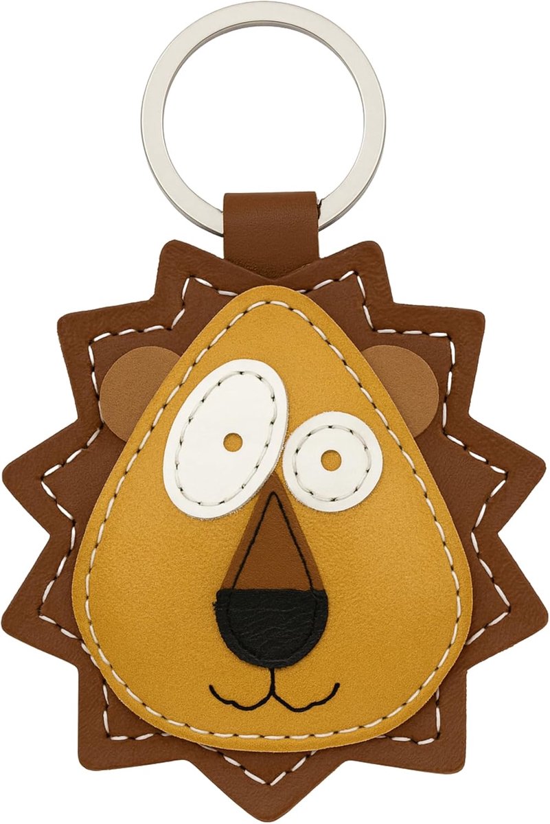 Simaru Animal strong key ring made of high-quality genuine leather, made in EU, perfect for Christmas, birthday - ShopVlot