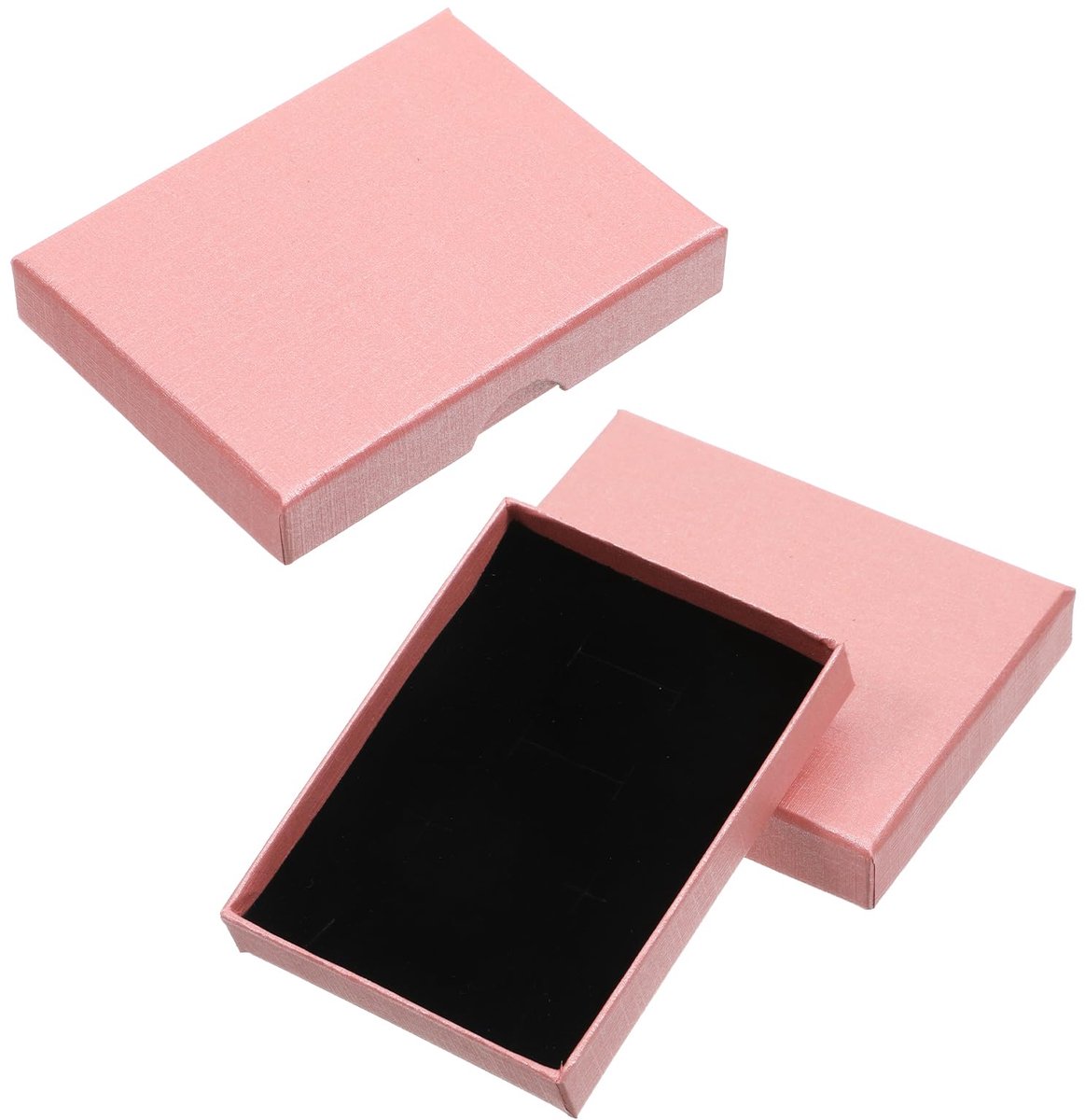 Sieraden Geschenkdoos 2 Stuks - Roze Ketting Organizer Box met Deksels - Perfect voor Opslag - ShopVlot