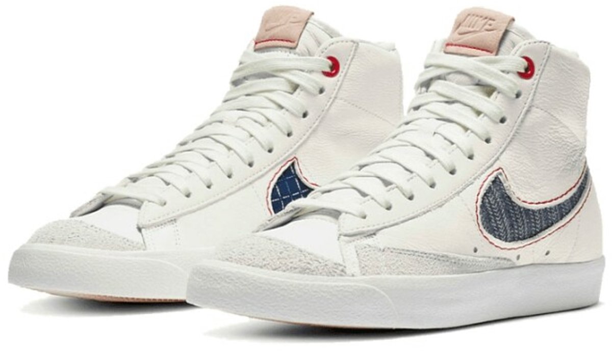Nike Blazer Mid 77 Denham Blauw