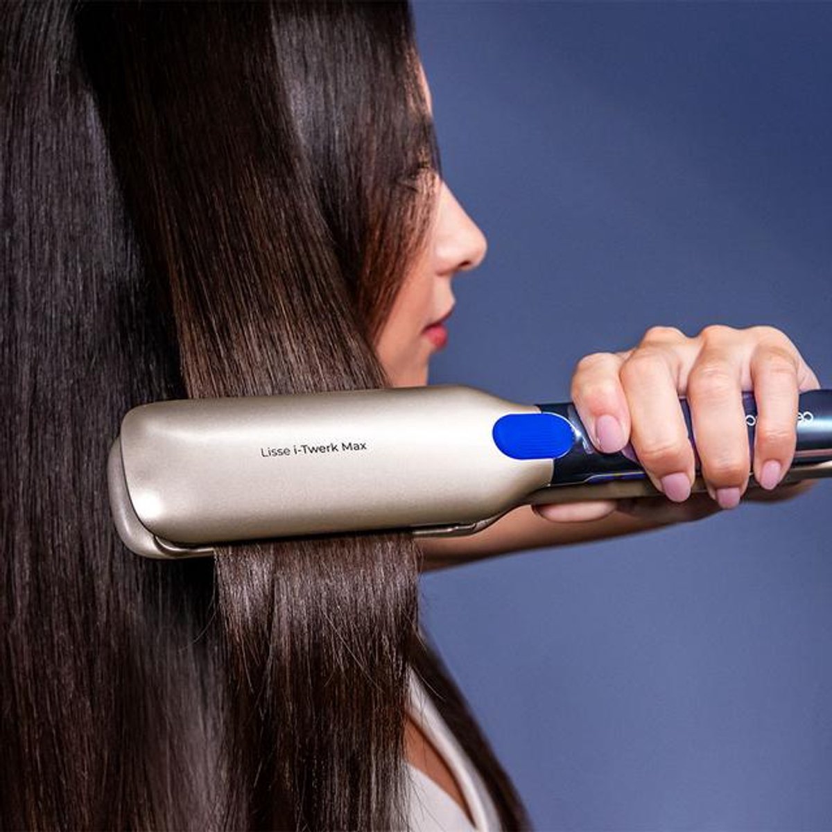 Cecotec Lisse i-Twerk Max Straightening stijlborstel Warm Steenkleur, Violet, Paars