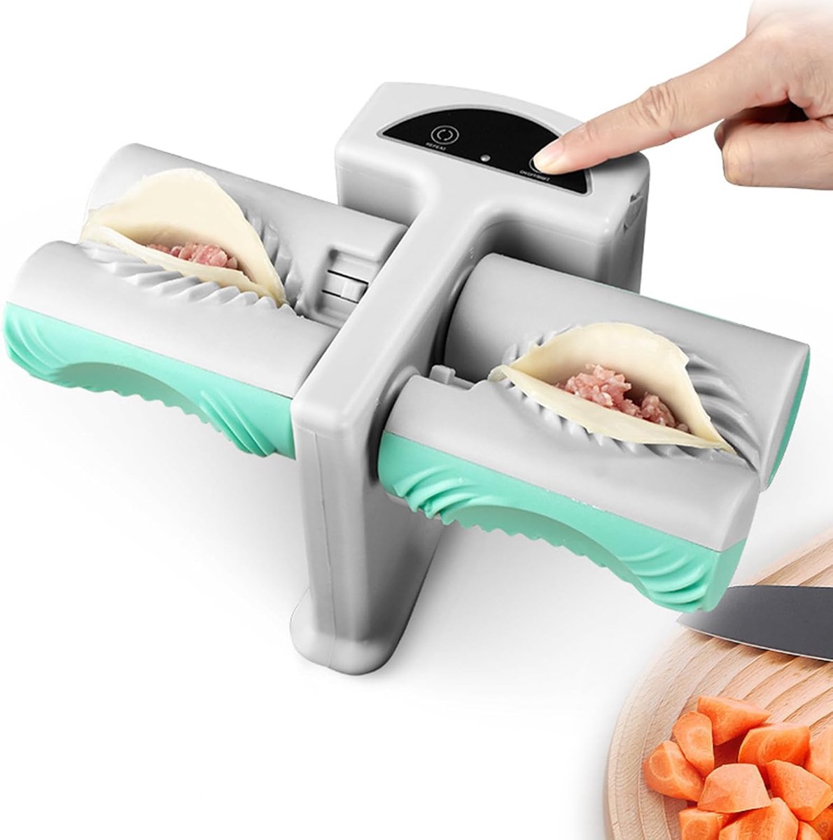Automatic Dumpling Machine, Electric Pastry Bag Machine, Dumpling Maker, Ravioli Maker, Dumpling Maker, Kitchen - ShopVlot