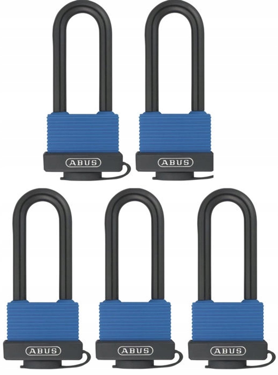Abus Kettingslot 5 stuks, 1 sleutel systeem, Aqua Safe