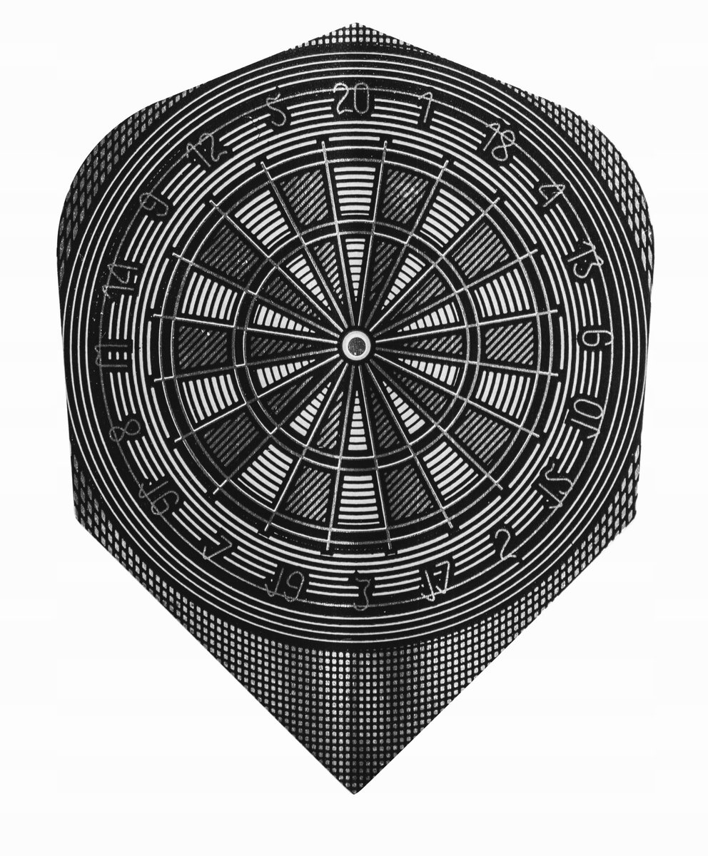Harrows Quadro Dart Pijltjes - 75 Micron - Grijs