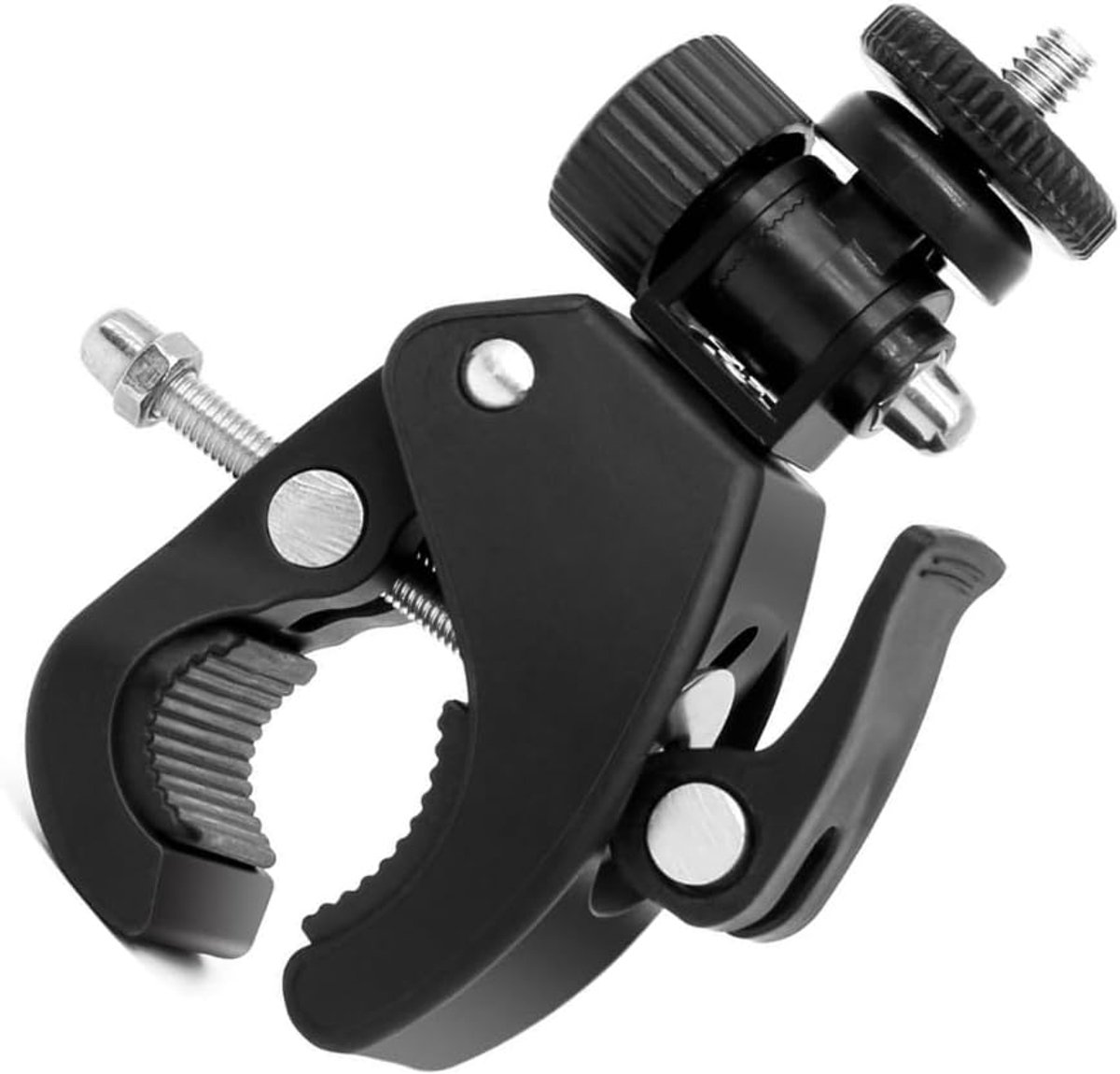 Fietsloze cameramontage,ABS Fietsen Stuurpen Camera Voorkant Houder Universeel voor Actie Camera Positionering Apparaat - ShopVlot