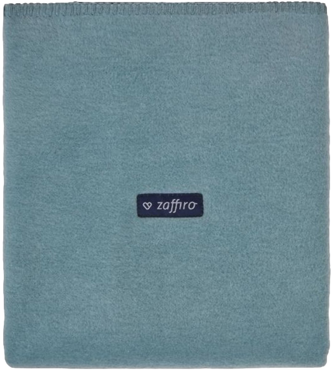 Zaffiro Blauw Cotton 100 x 150 cm Ledikantdeken