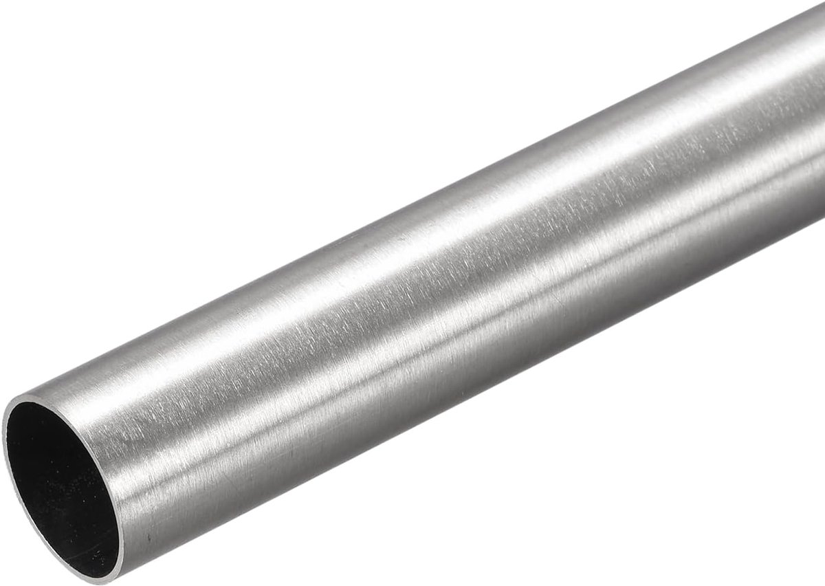 sourcing map 304 stainless steel pipe, Ø 25mm x 1.5mm wall thickness, 200mm length, metal capillary tube for - ShopVlot